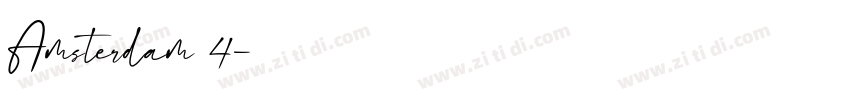 Amsterdam 4字体转换